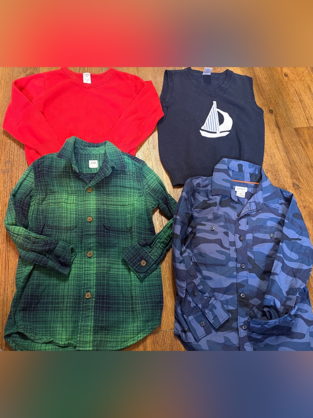 Sweaters and Shirts